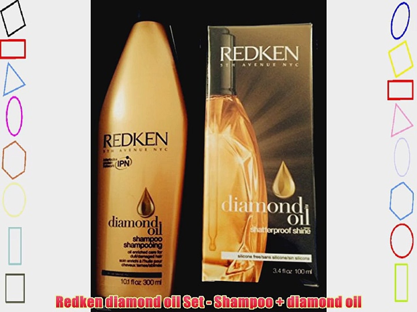 Redken Diamond Oil Set Shampoo Diamond Oil Video Dailymotion