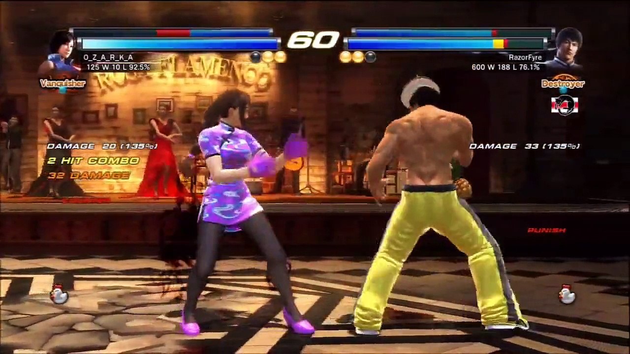 Tekken Tag Tournament 2 : O_Z_A_R_K_A ( Asuka X Alisa ) VS RazorFyre ( Marshall Law X Forest Law )