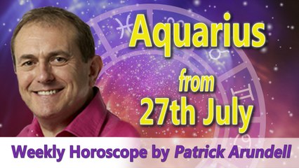 Aquarius Weekly Horoscope from 27th July 2015
