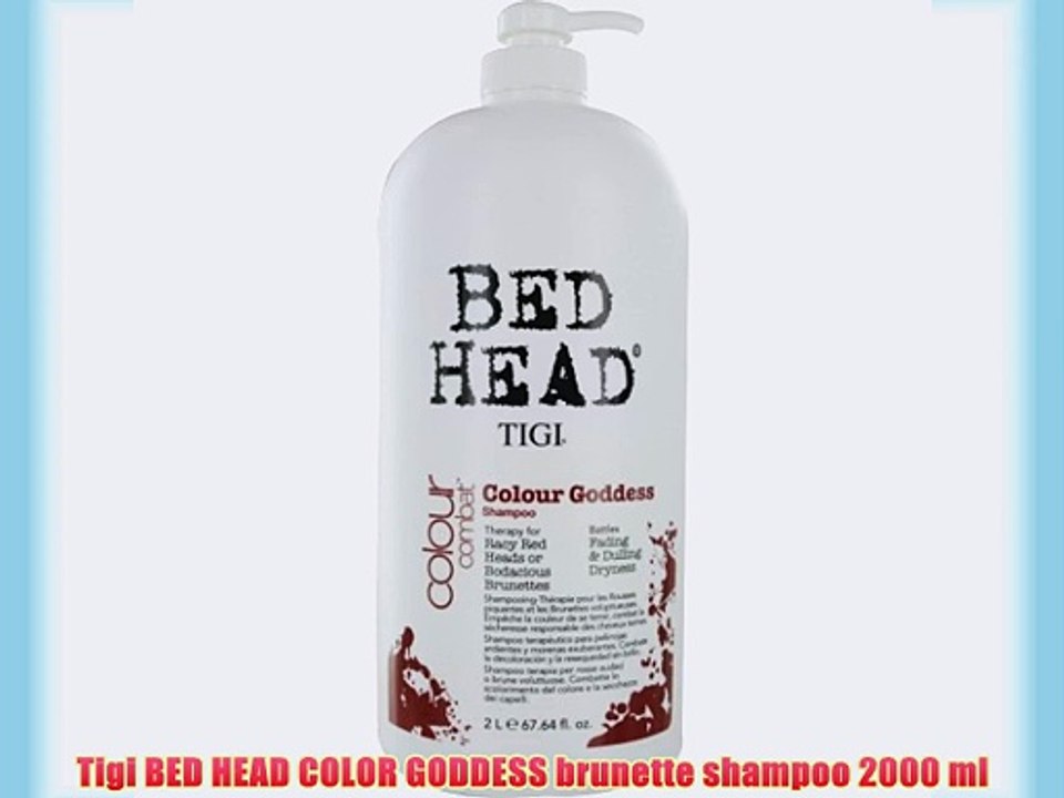 Tigi BED HEAD COLOR GODDESS brunette shampoo 2000 ml