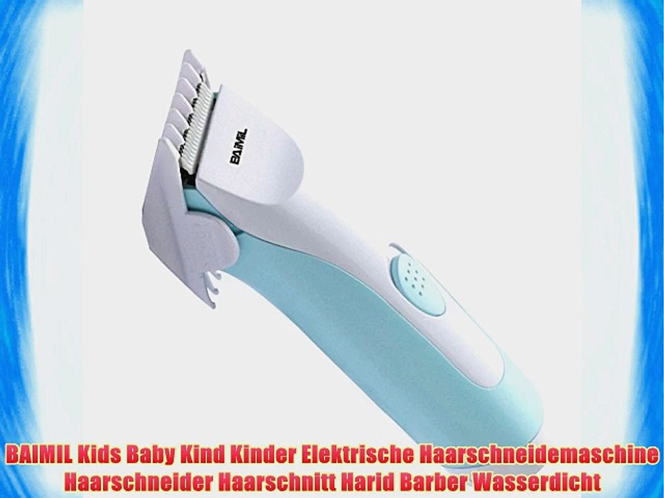 BAIMIL Kids Baby Kind Kinder Elektrische Haarschneidemaschine Haarschneider Haarschnitt Harid