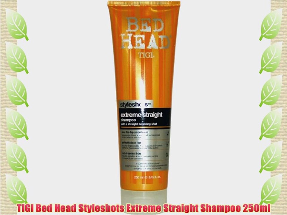 TIGI Bed Head Styleshots Extreme Straight Shampoo 250ml