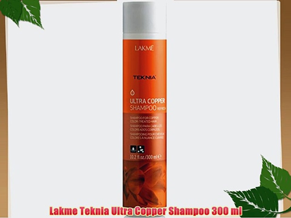 Lakme Teknia Ultra Copper Shampoo 300 ml