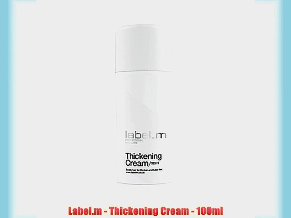 Label.m - Thickening Cream - 100ml