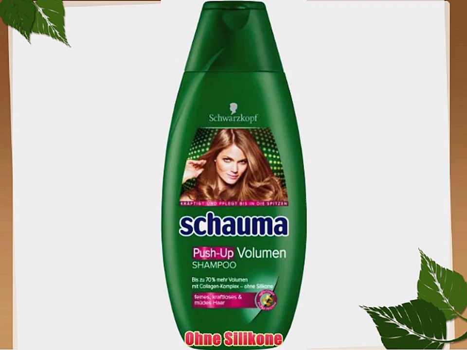 Schauma Push-Up Volumen Shampoo 4er Pack (4 x 400 ml)