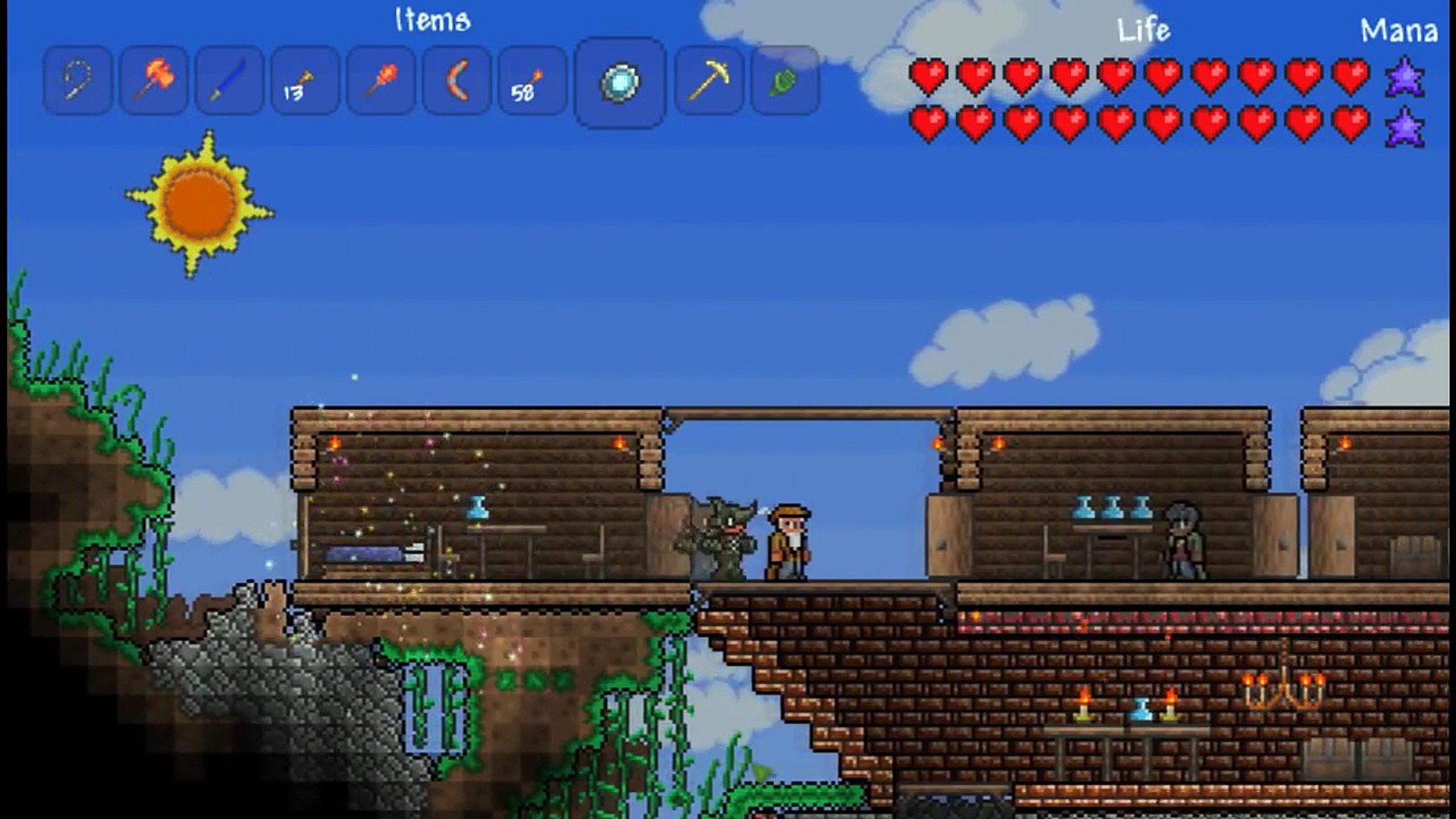 How to craft a grappling hook in terraria