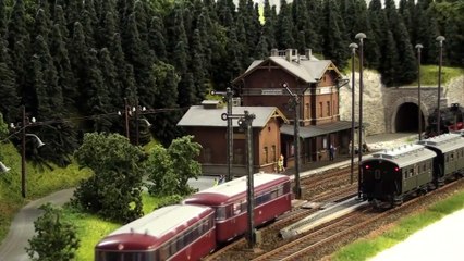 Kleine Modellbahnanlage „Kannstehaben" als Bausatz