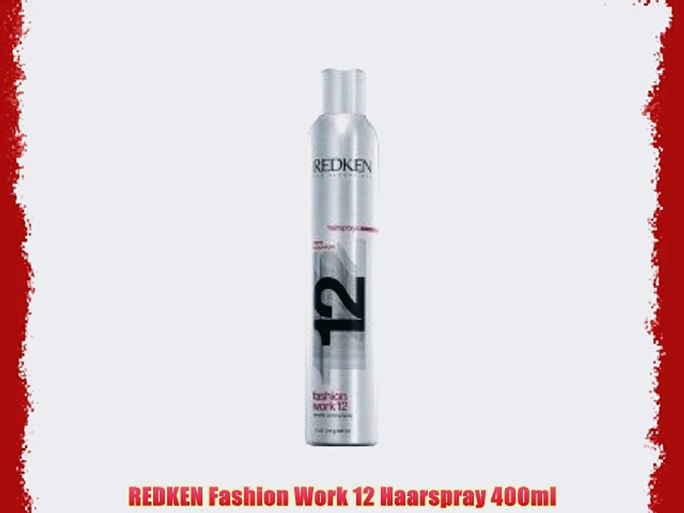 REDKEN Fashion Work 12 Haarspray 400ml