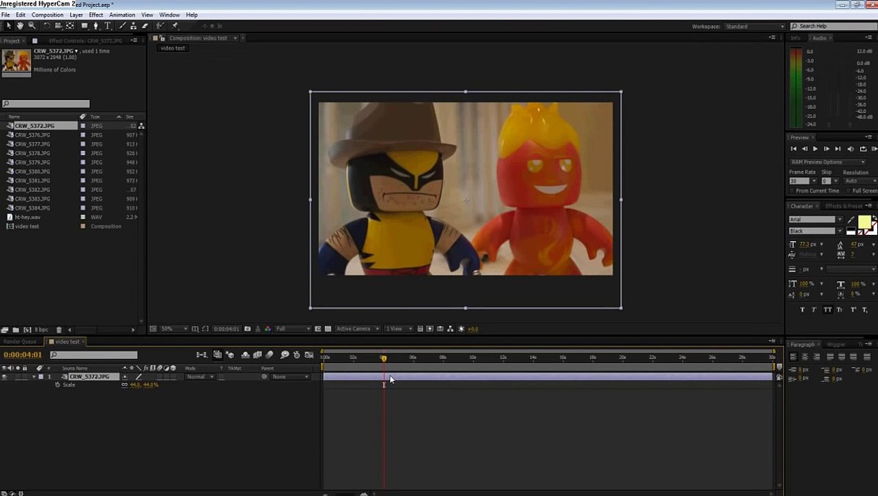 After Effects CS5 Tutorial: Stop Motion SHM02