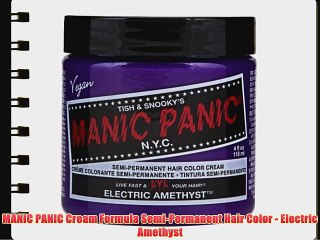 MANIC PANIC Cream Formula Semi-Permanent Hair Color - Electric Amethyst