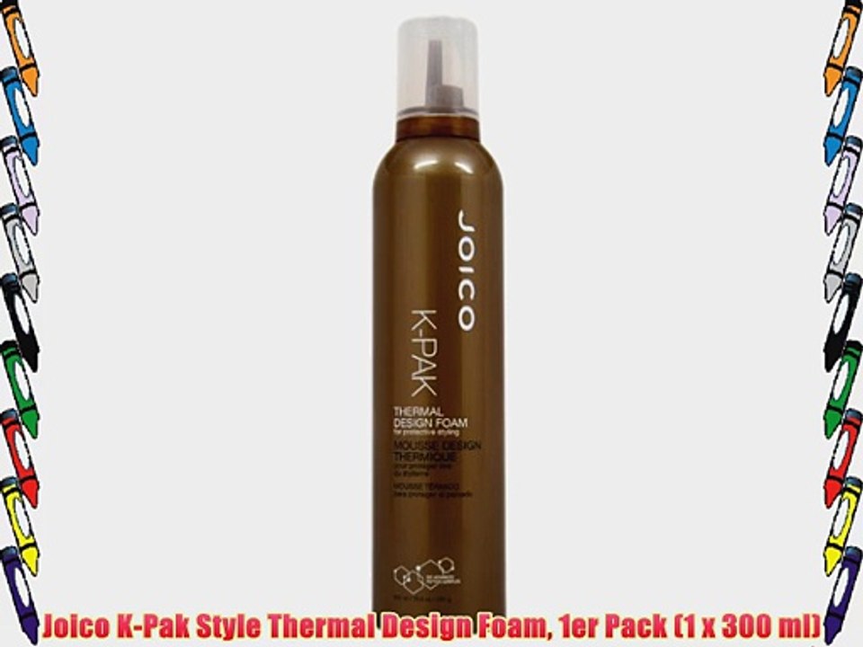 Joico K-Pak Style Thermal Design Foam 1er Pack (1 x 300 ml)