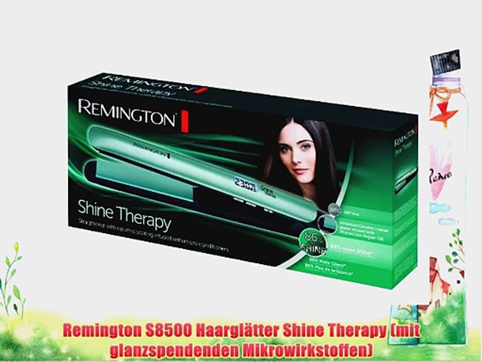 Remington S8500 Haargl?tter Shine Therapy (mit glanzspendenden Mikrowirkstoffen)
