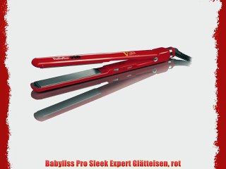 Babyliss Pro Sleek Expert Gl?tteisen rot