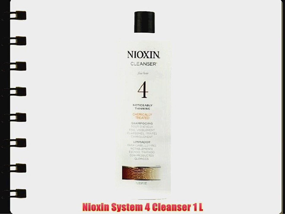 Nioxin System 4 Cleanser 1 L