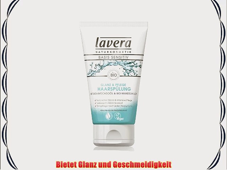 Lavera basis sensitiv Glanz und Pflege Haarsp?lung 6er Pack (6 x 150 ml)