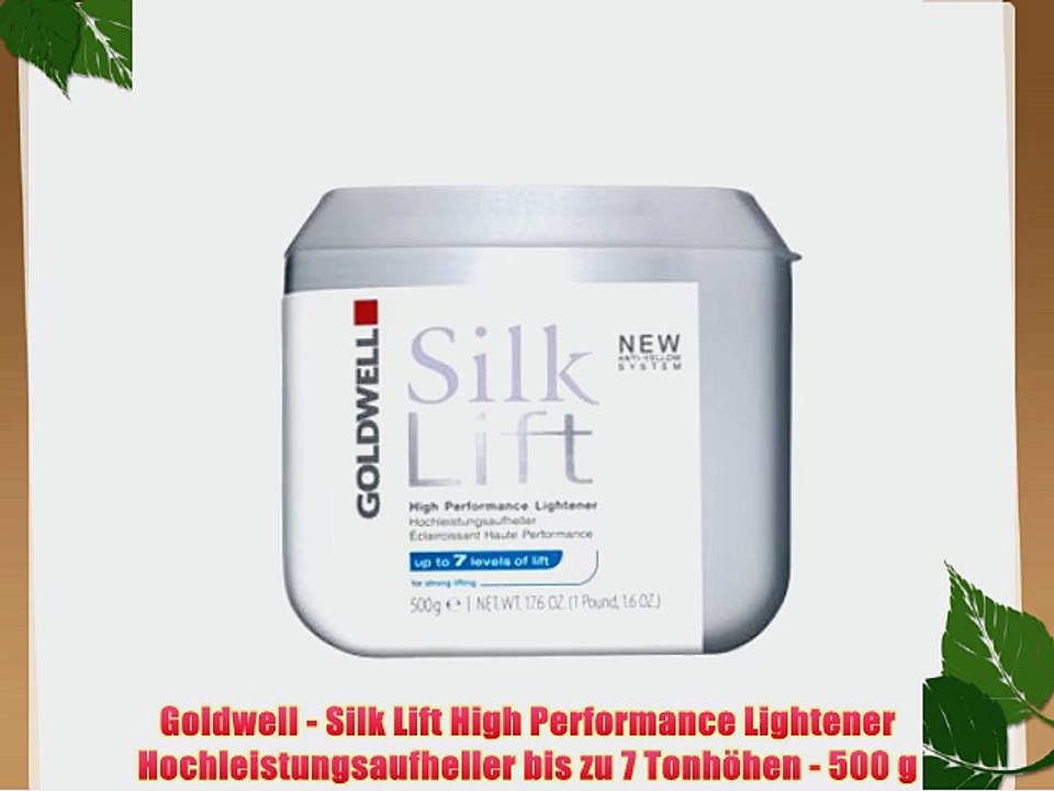 Goldwell - Silk Lift High Performance Lightener Hochleistungsaufheller bis zu 7 Tonh?hen -