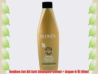 Redken Set All Soft Shampoo 300ml   Argan-6 ?l 90ml