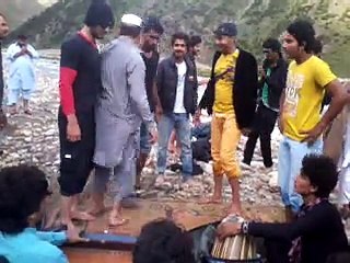 Nagin dance with tabla(Comsats Uni students dance with big man)
