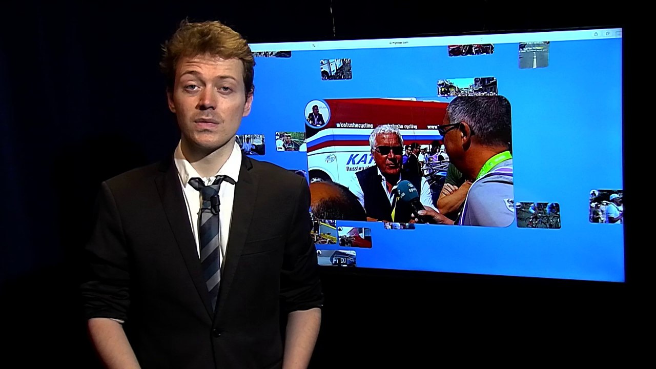 Tour de France - La photo du jour sur le chrono par équipes
