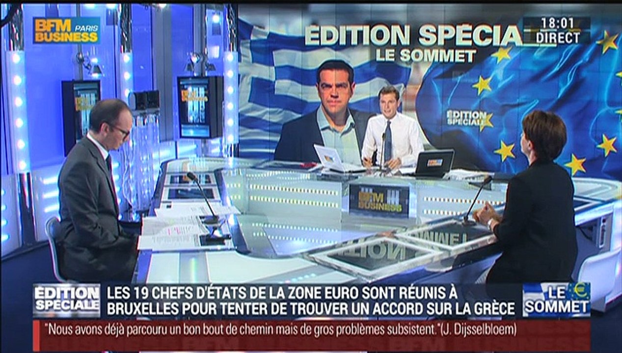 Édition spéciale Grèce: Benaouda Abdeddaïm et Véronique Riches Flores - 12/07