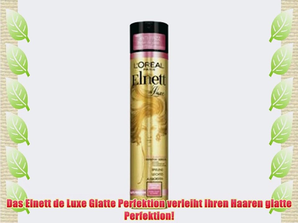 L'Or?al Paris Elnett de Luxe - Glatte Perfektion 3er Pack (3 x 300 ml)