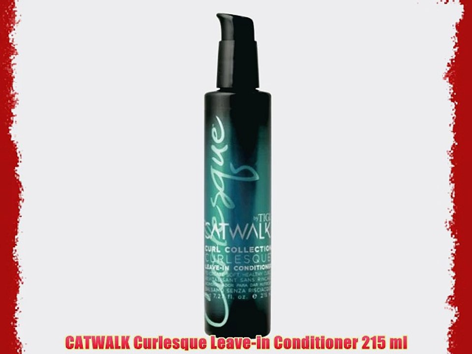 CATWALK Curlesque Leave-in Conditioner 215 ml