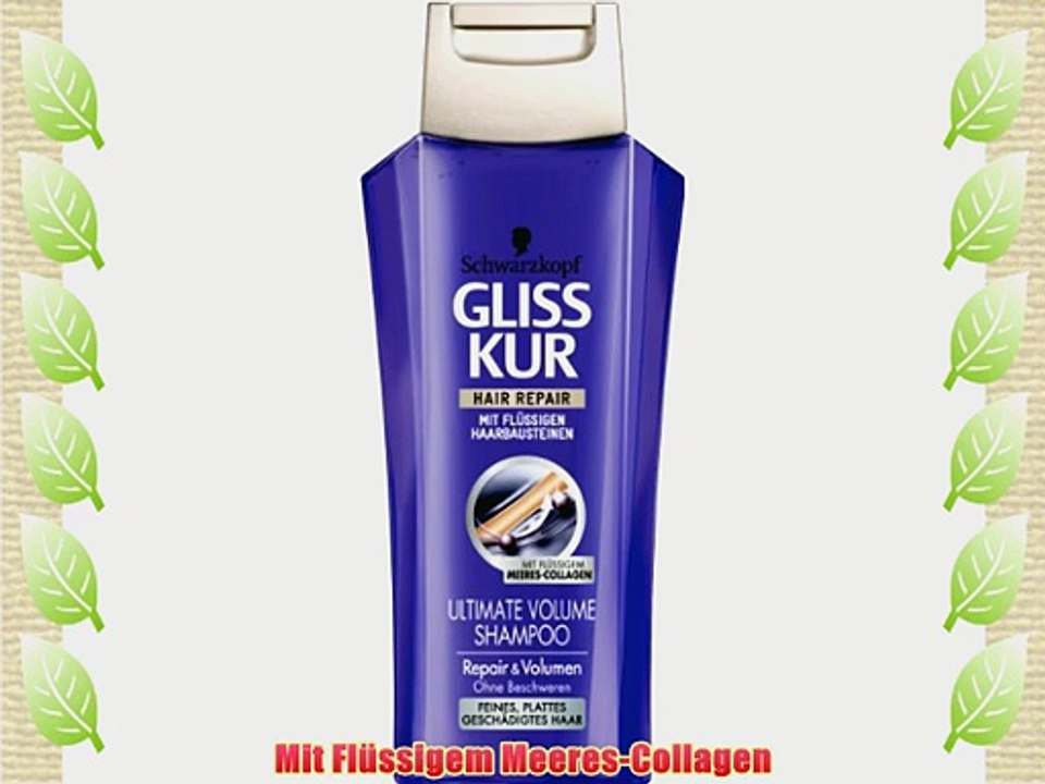 Gliss Kur Ultimate Volume Shampoo 6er Pack (6 x 250 ml)