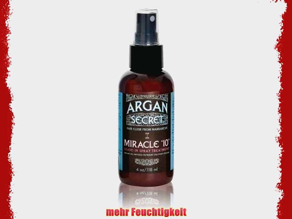 Argan Secret - Miracle 10 Leave-In Treatment - 125 ml
