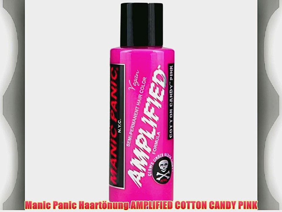 Manic Panic Haart?nung AMPLIFIED COTTON CANDY PINK
