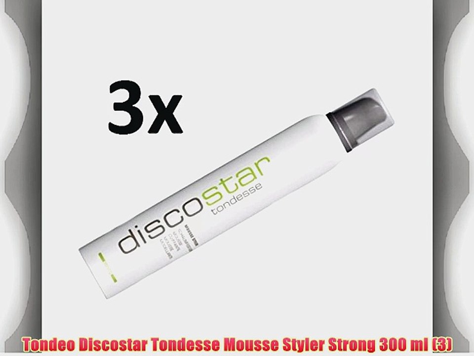 Tondeo Discostar Tondesse Mousse Styler Strong 300 ml (3)