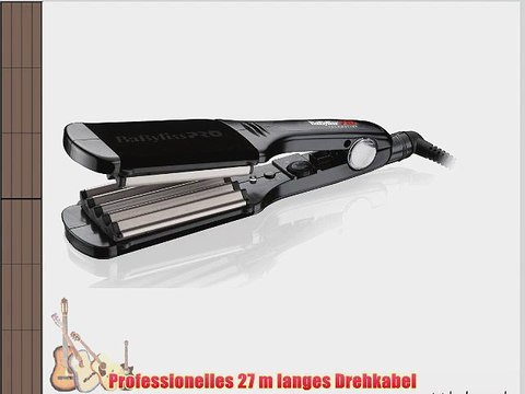 BaByliss BAB2512TTE Kreppeisen Titanium 60 mm