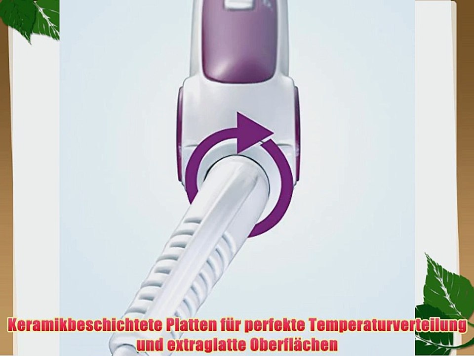 Severin HairCare HC 0617 Mini-Haargl?tter wei?-violett / Keramikbeschichtung