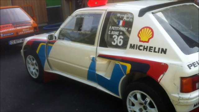 205 G T I ET TURBO 16 ) auto passion lulu du jura