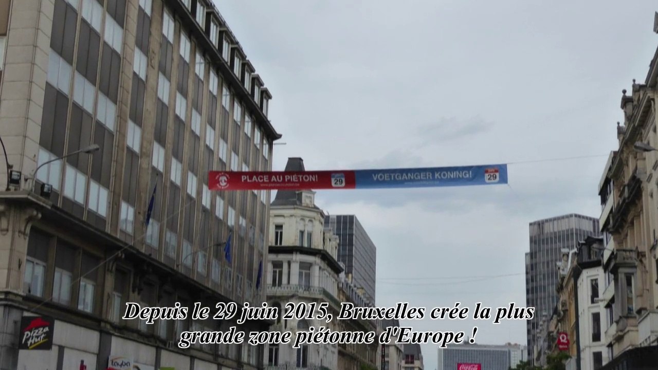 Bruxelles Zone pietonne