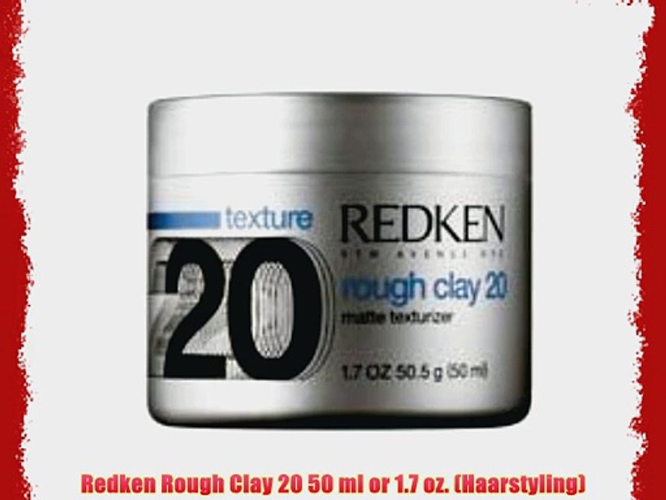 Redken Rough Clay 20 50 ml or 1.7 oz. (Haarstyling)