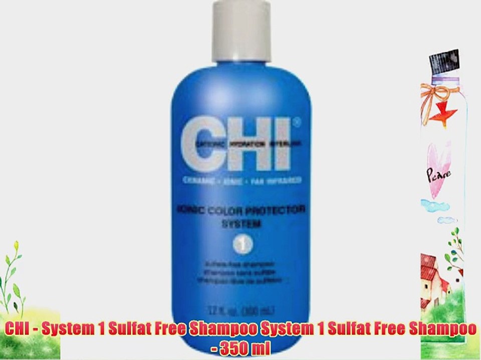 CHI - System 1 Sulfat Free Shampoo System 1 Sulfat Free Shampoo - 350 ml