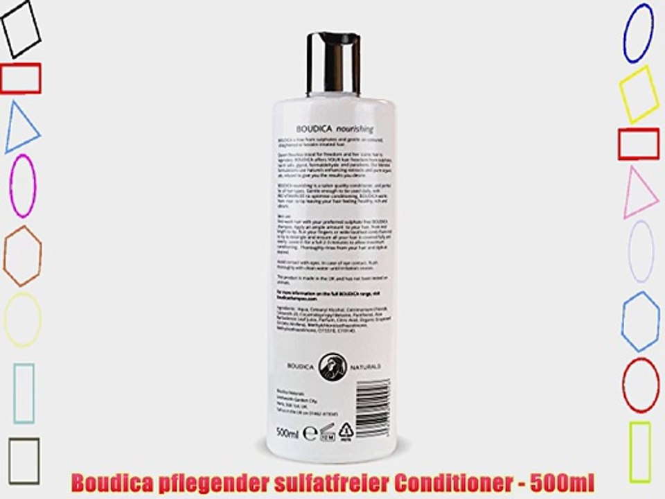 Boudica pflegender sulfatfreier Conditioner - 500ml
