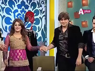 kirancollection noor dance on chityan kalain in live morning show