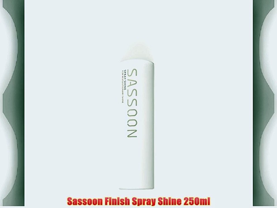 Sassoon Finish Spray Shine 250ml