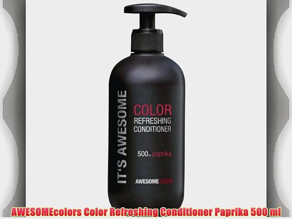 AWESOMEcolors Color Refreshing Conditioner Paprika 500 ml