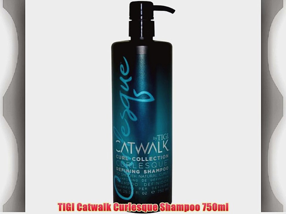 TIGI Catwalk Curlesque Shampoo 750ml