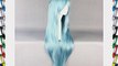 Anime Wig 31.5 80cm Sword Art Online Asuna Yuuki Blue Long Straight Wig Women Hair Wig