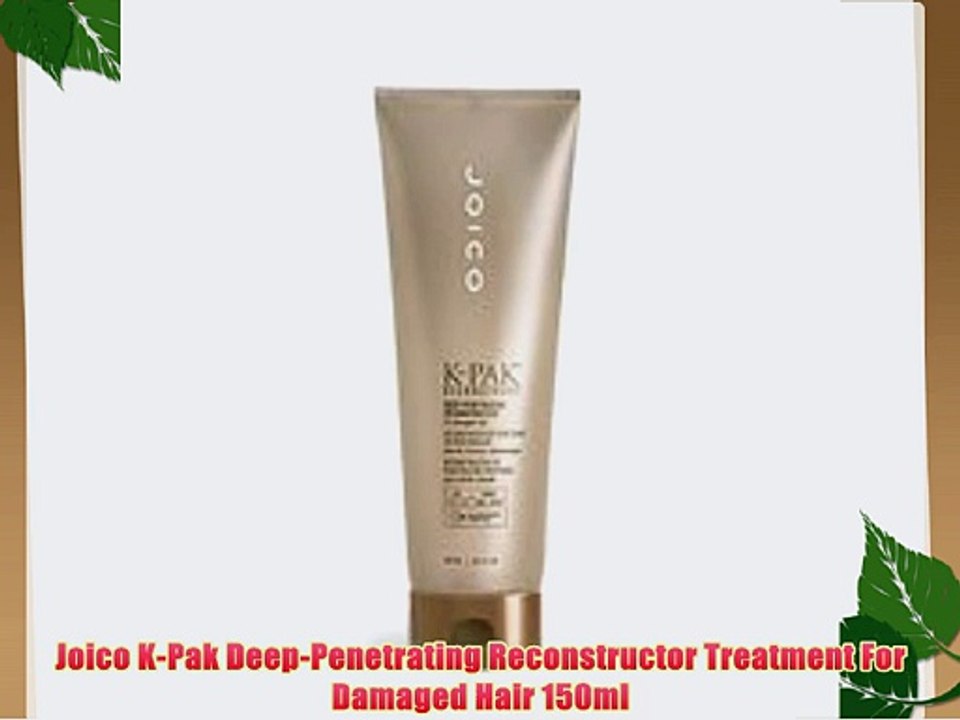 Joico K-Pak Deep-Penetrating Reconstructor Treatment For Damaged Hair 150ml