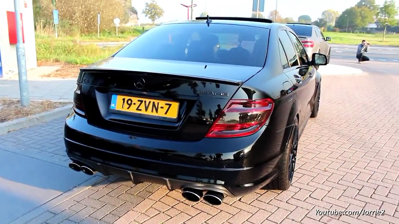 Decatted Mercedes-Benz C63 AMG iPE BRUTAL SOUNDS!