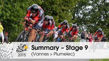 Summary - Stage 9 (Vannes > Plumelec) - Tour de France 2015