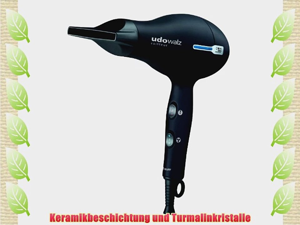 Udo Walz by Beurer P2 2000 Haartrockner Schwarz