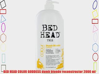 BED HEAD COLOR GODDESS dumb blonde reconstructor 2000 ml