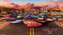 Disney Pixar Cars Fast as Lightning - Lightning McQueen vs Tow Mater, Flo, Sheriff, Holley