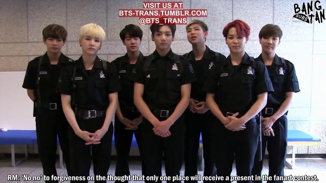 [ENG] 150708 BTS cup FAN ART Contest Awards 2015