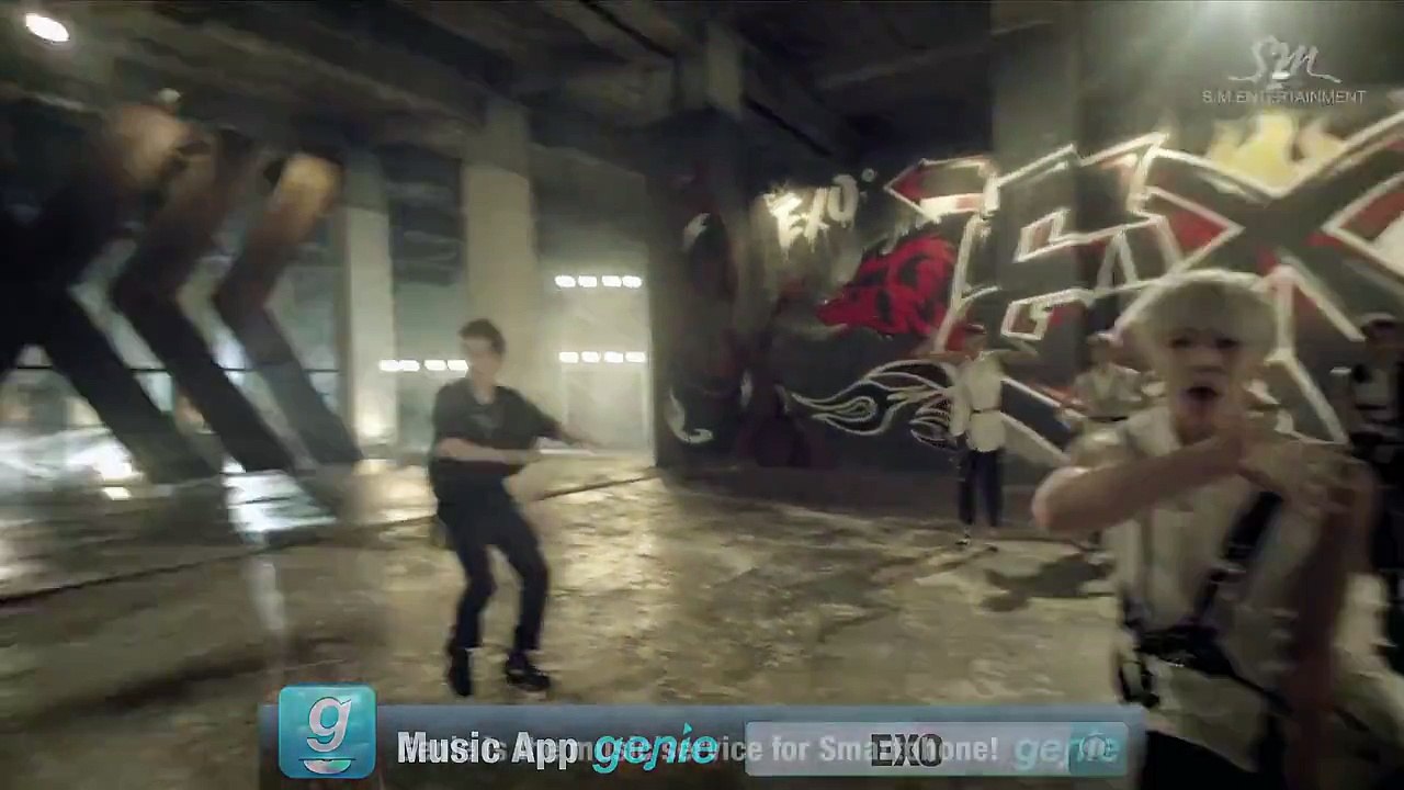 EXO 으르렁 Growl Music Video 2nd Version Korean ver